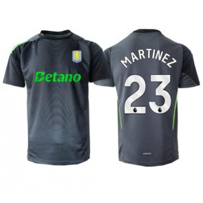 Aston Villa Emiliano Martinez #23 Målmand Replika Hjemmebanetrøje 2025-26 Kortærmet